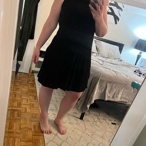 Black ribbed dress ✨MOVING SALE. All items disappear may 30th ✨